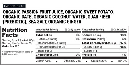 Passionfruit Date Energy And Hydration Endurance Drink Mix